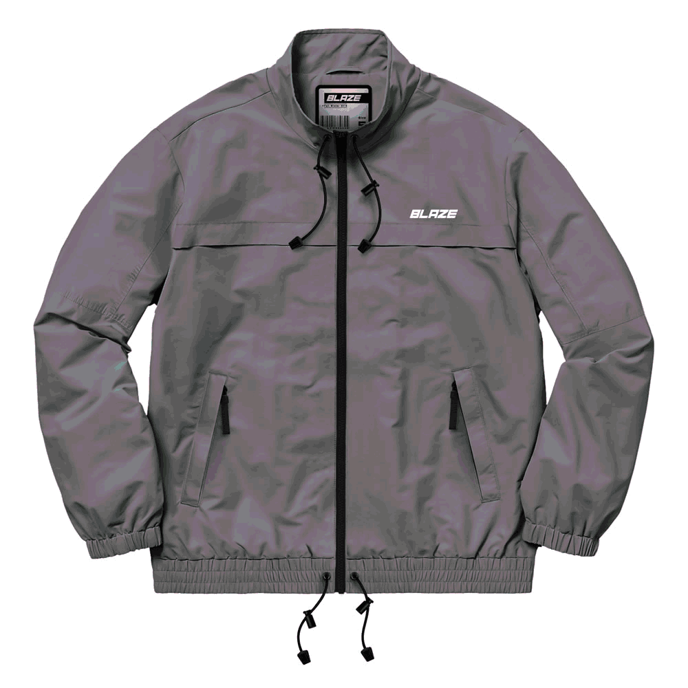Rainbow Reflective Jacket Grey/Rainbow